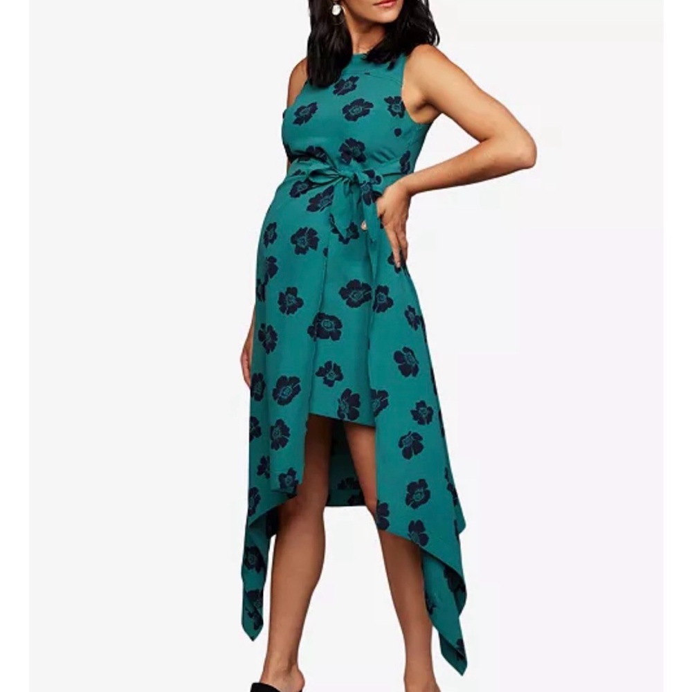 A PEA IN THE POD handkerchief hem dress